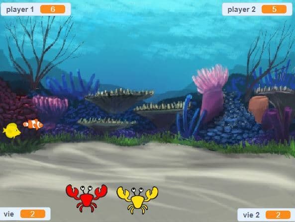 The sea crabe
