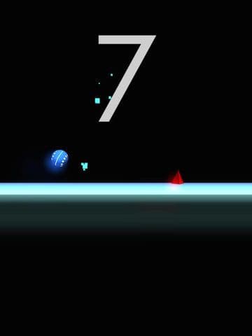 Tron Ball Bounce - Advance 3D Bouncing Level and Push Rebound Race screenshot 3