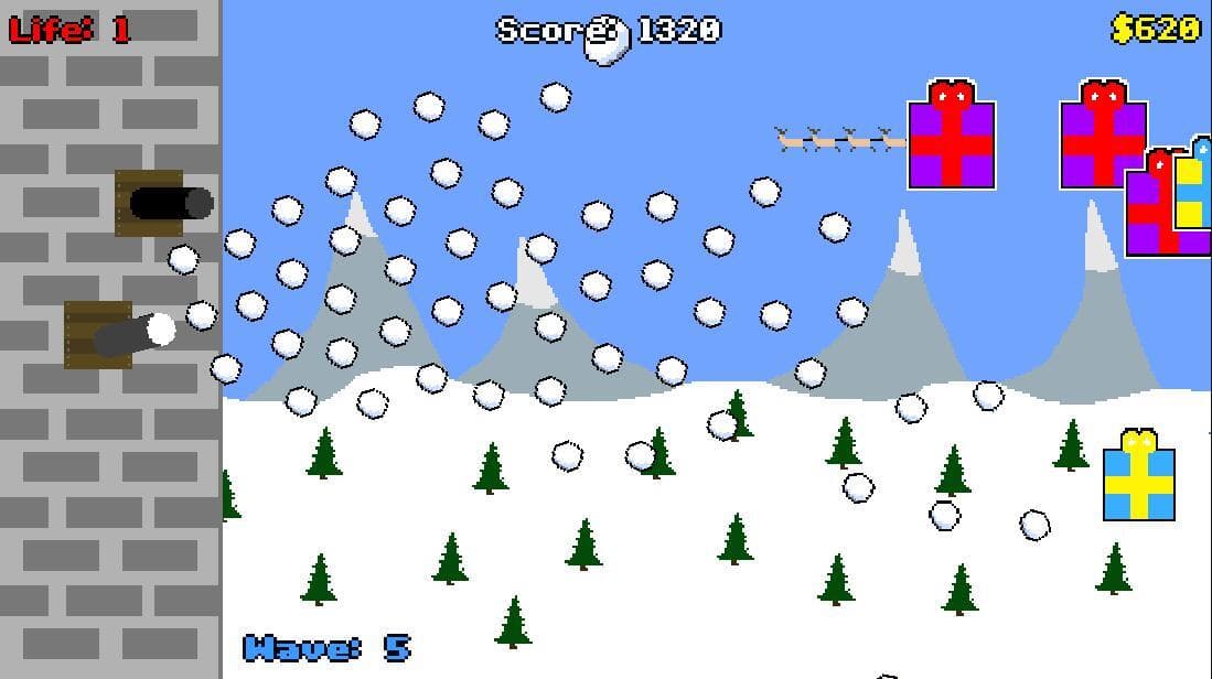 Christmas Cannon screenshot 3