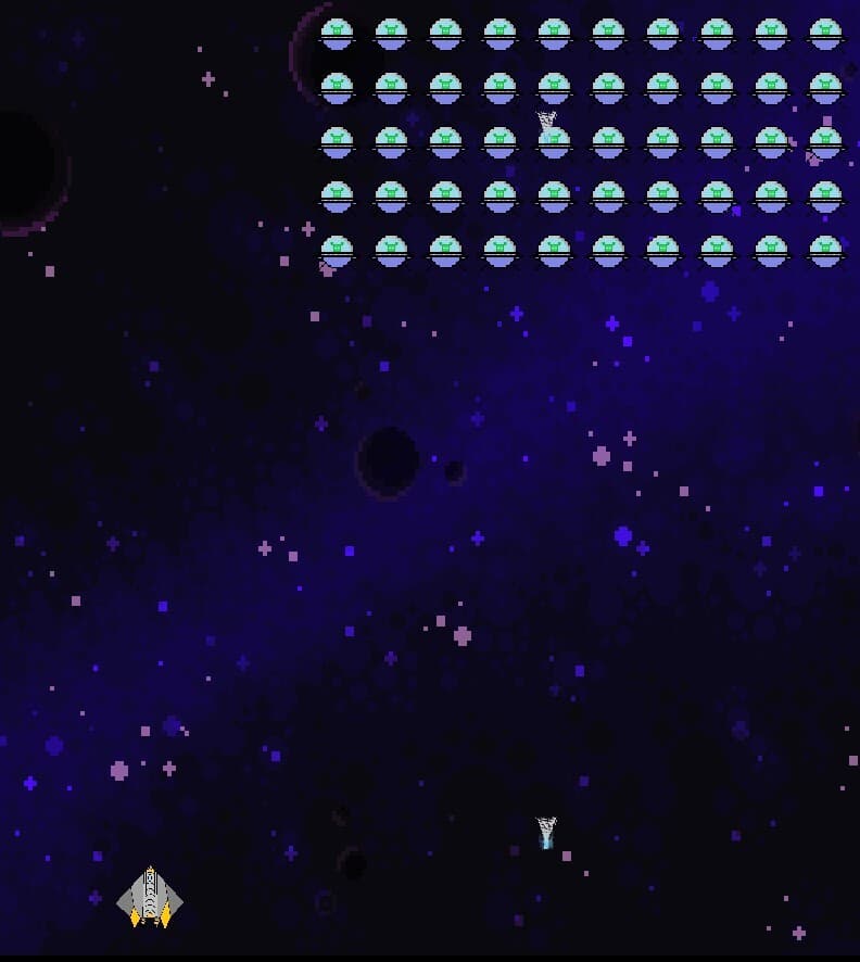 Space Invaders (itch) (Raja Haris Nauman) screenshot 3