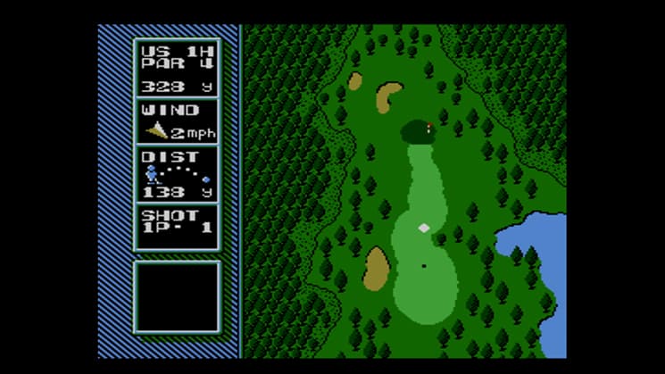 NES Open Tournament Golf screenshot 4