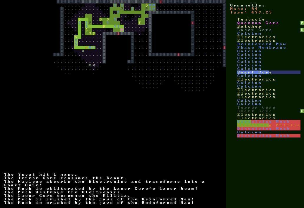 Amoeba Roguelike screenshot 2
