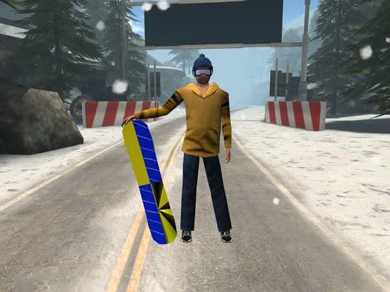 3D Snowboard Racing PRO - Full eXtreme Snowboarding Hero Version screenshot 3