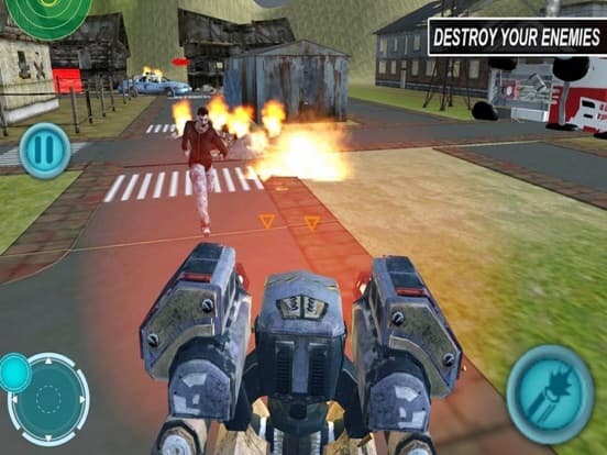 Warriors Robot Anti Zombie