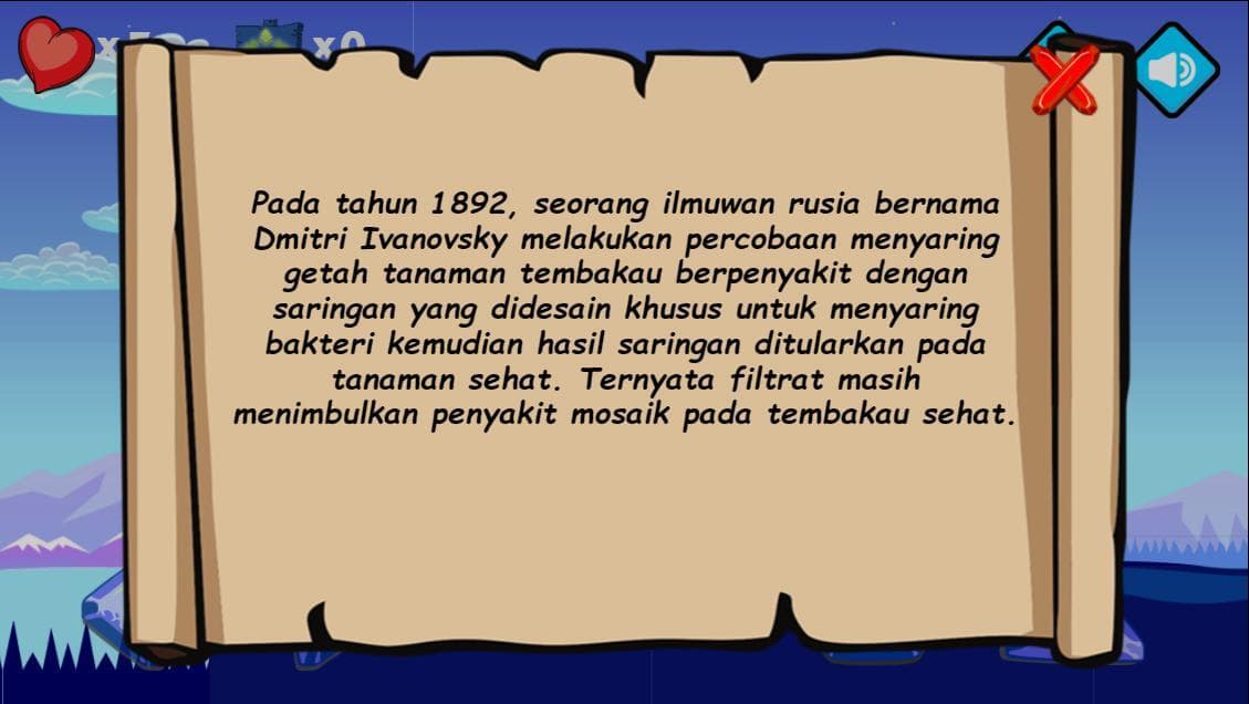Game Edukasi Virus
