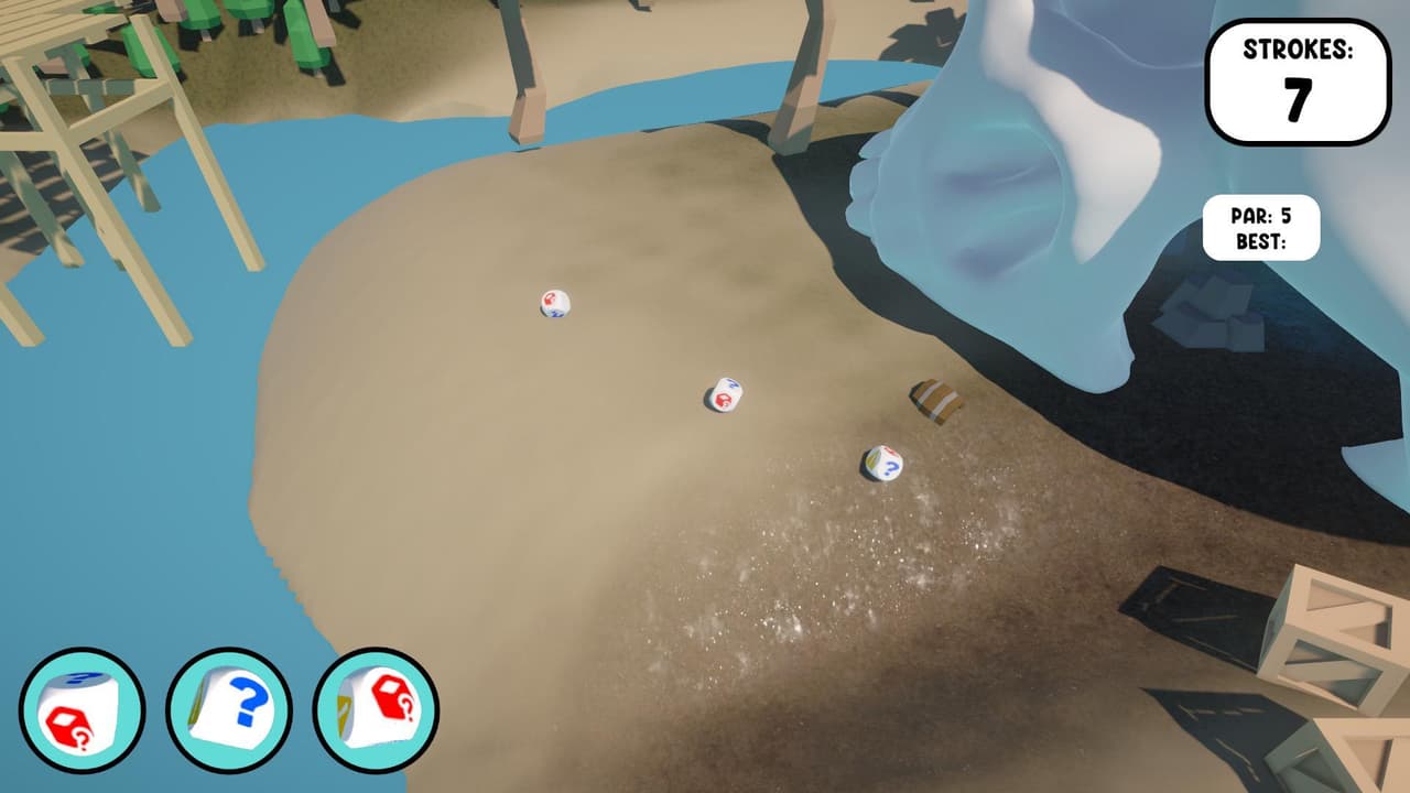 Dice Golf (Incredulous Interactive) screenshot 2