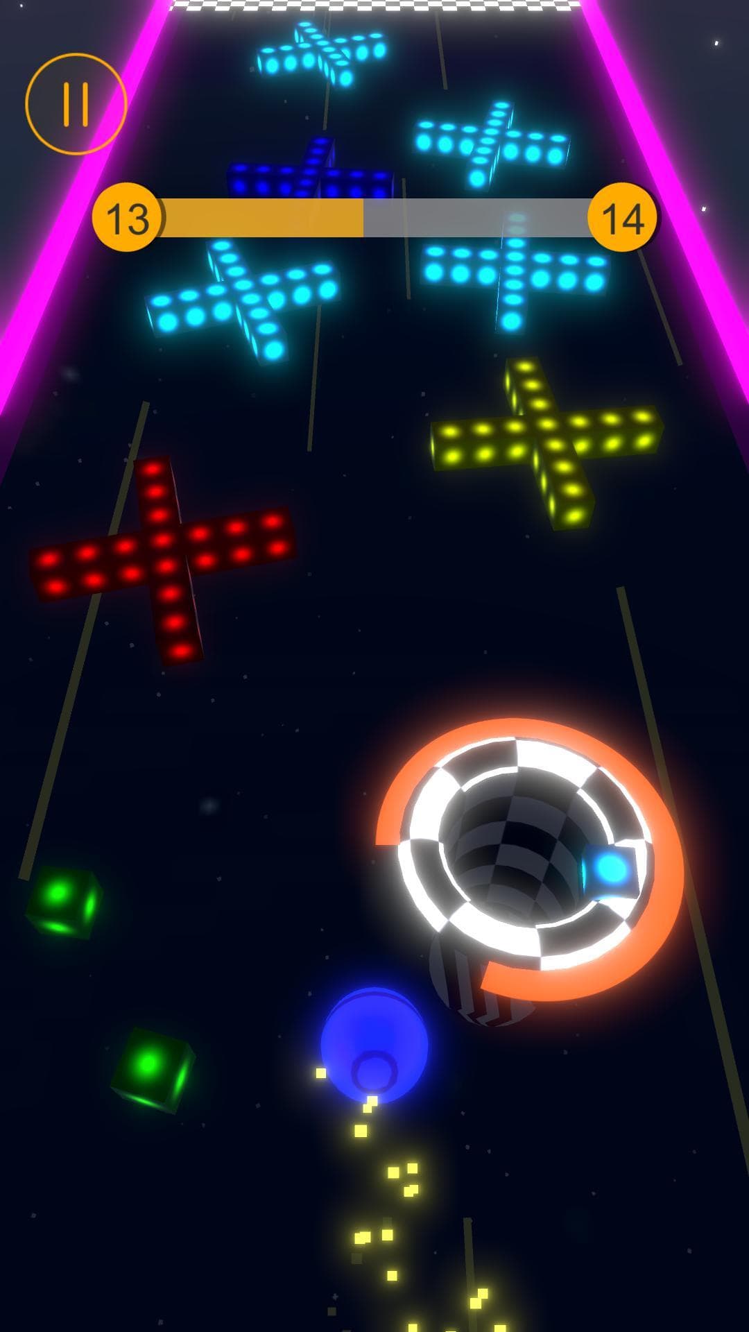 Hole.io Neon screenshot 4