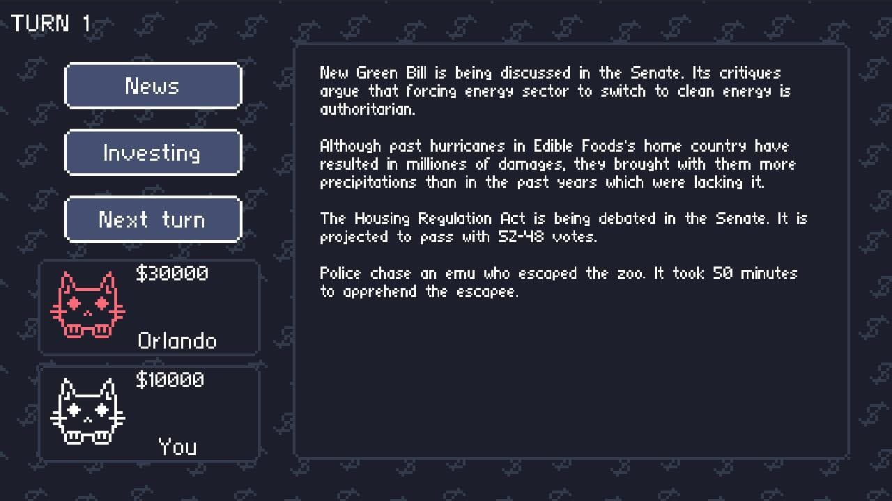 Cat Investor screenshot 2