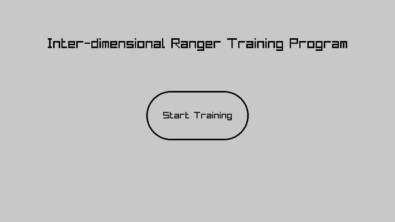 Inter-dimensional Ranger Training Program screenshot 2