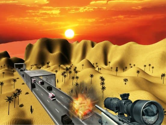 Desert Sniper War Action