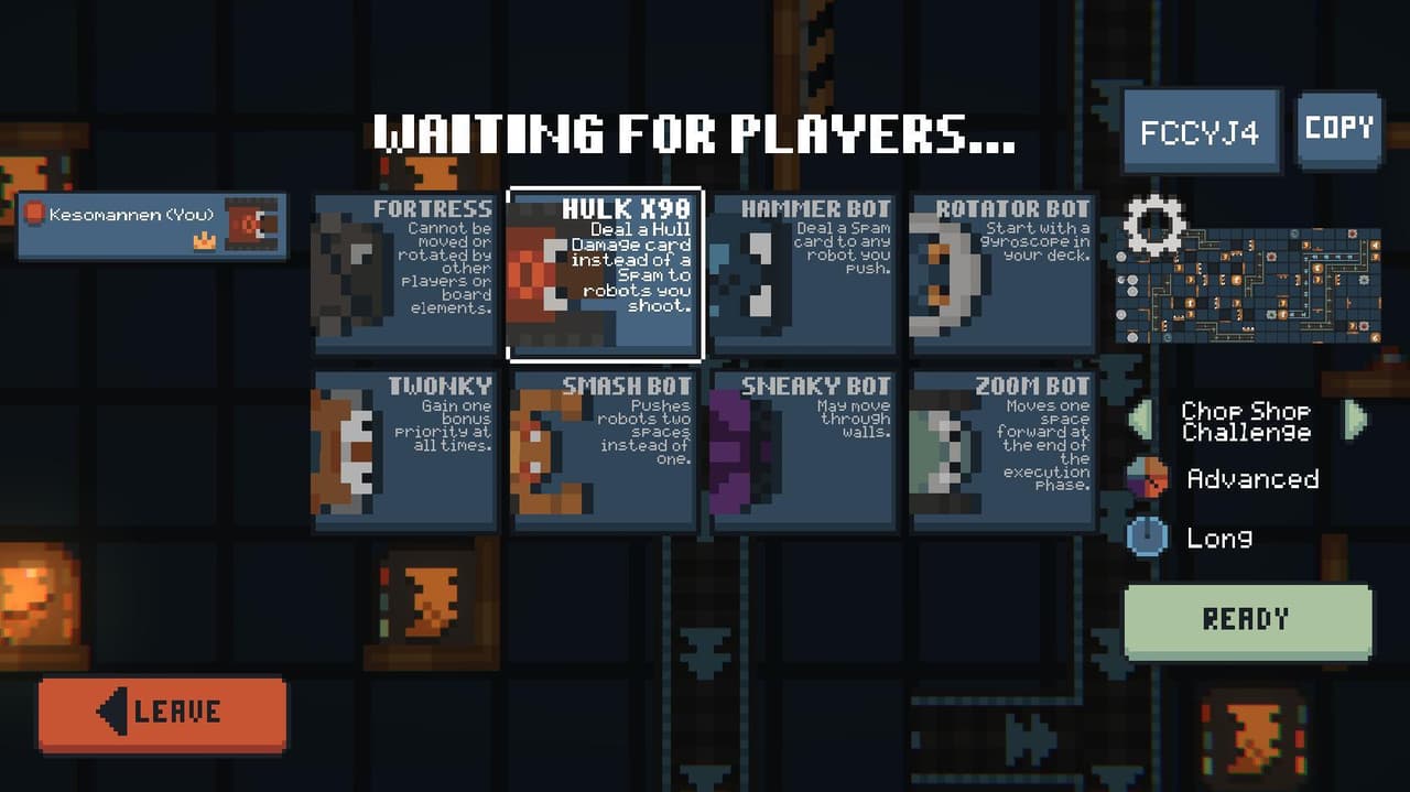Robo Rally Remake screenshot 5