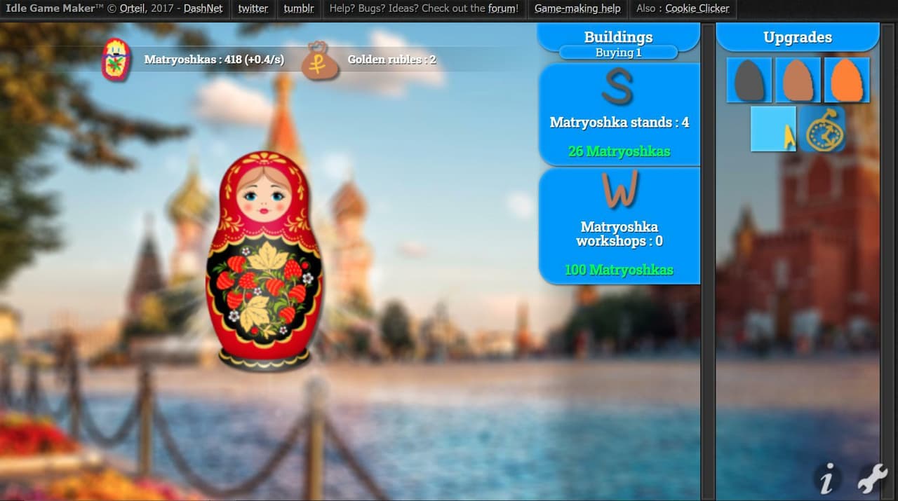 Matryoshka Clicker