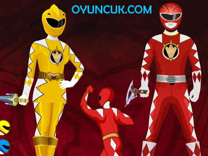 Power Rangers Game Dress up screenshot 3