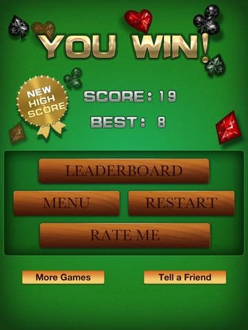 Happy FreeCell HD screenshot 4