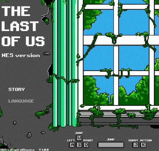 The Last of Us NES version screenshot 2