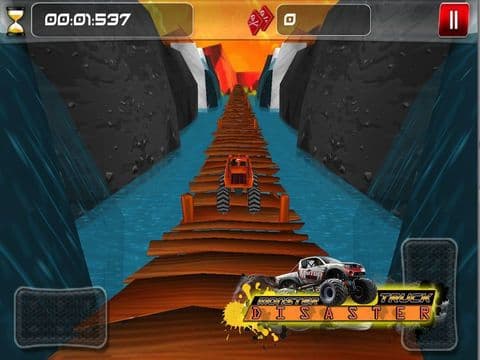 Monster Truck Disaster ( 3D Car Racing Games ) screenshot 4