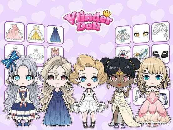 Vlinder Dolls - Dress Up Games screenshot 2