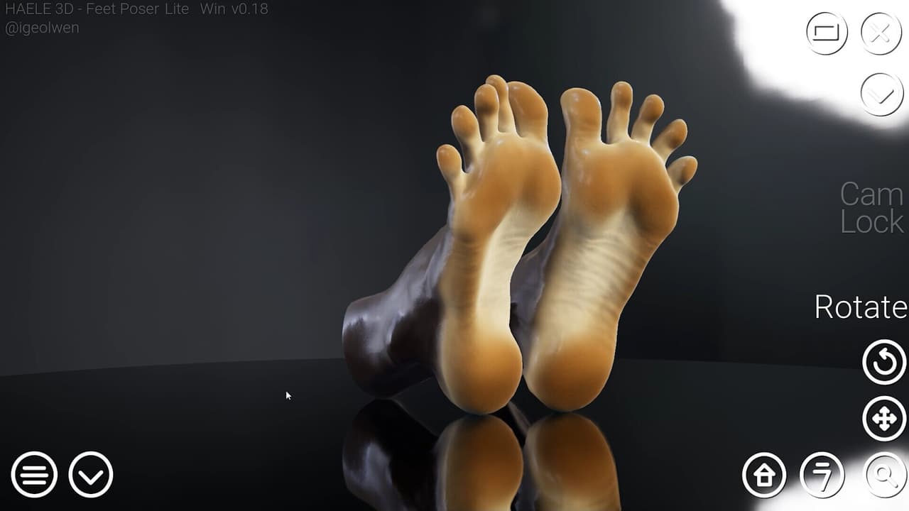 HAELE 3D - Feet Poser Lite screenshot 3