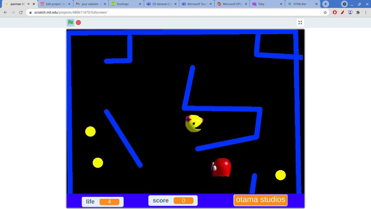 Pacman 3D (otama studios) screenshot 4