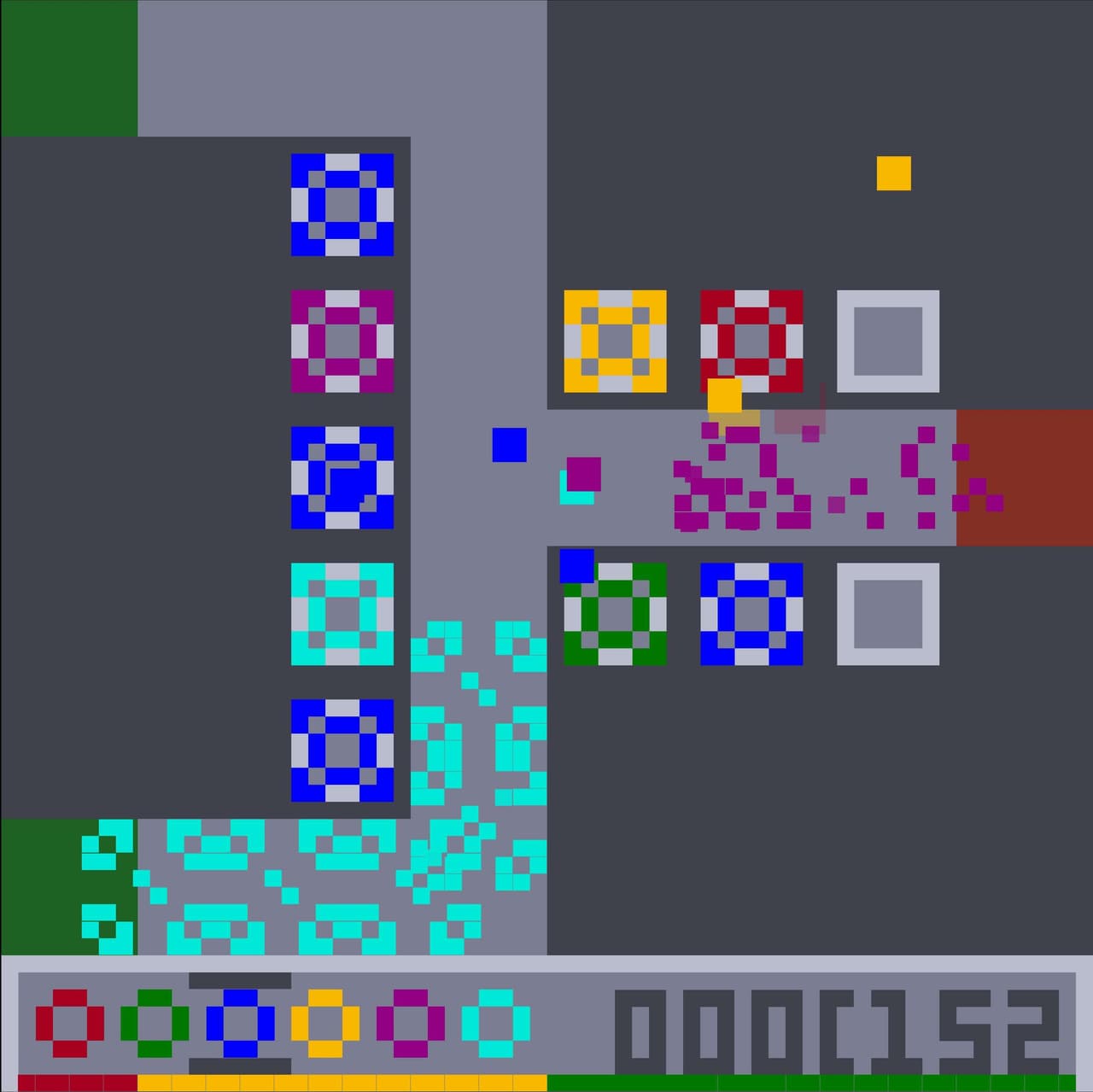 RGB Defense (Low Rez Game Jam)