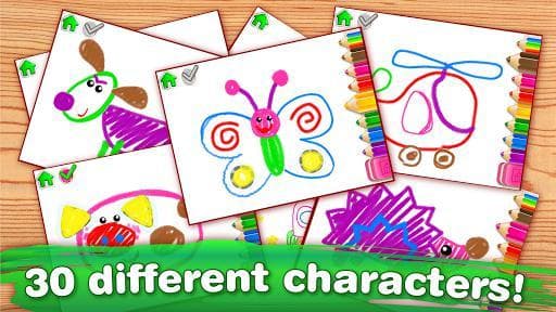 Drawing for Kids Learning Games for Toddlers age 3