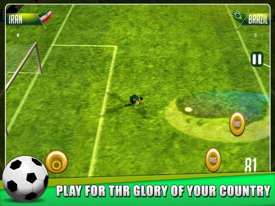 Perfect Kick Real Soccer Games Pro screenshot 2