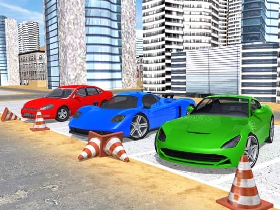Multi Desert City Level Luxurious Cars Parking screenshot 4