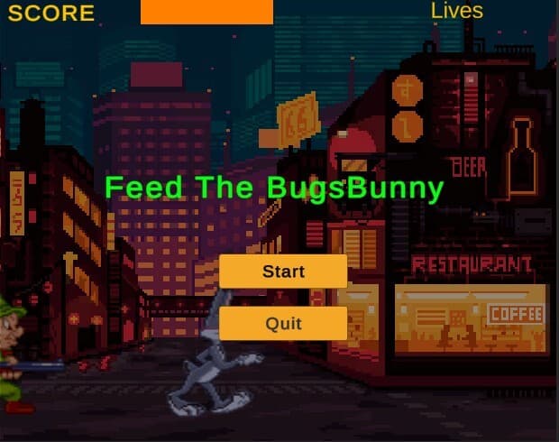 Feed The Bugs Bunny