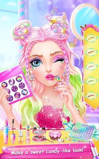Candy Makeup Party Salon screenshot 3