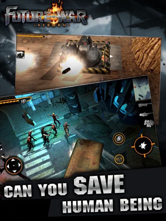Future War：Reborn- Zombie Survival Tatics TPS screenshot 4