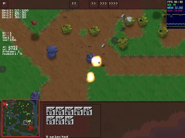 Tanks (demo) screenshot 3