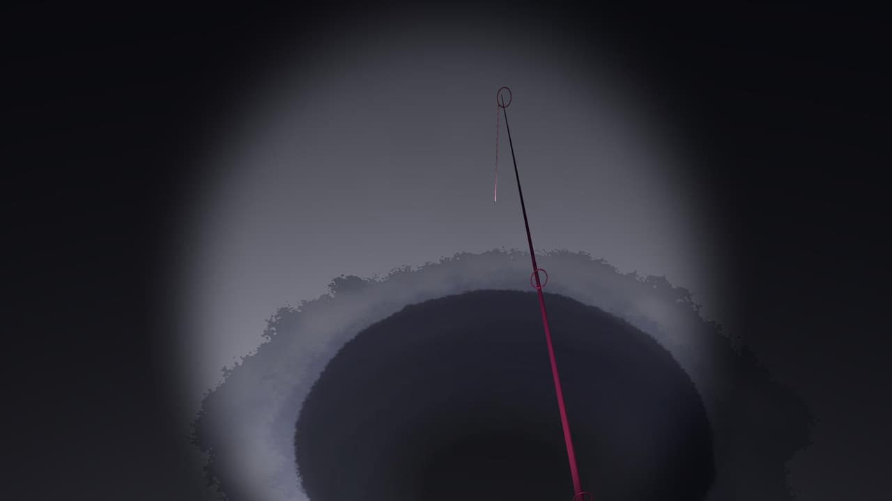 Spooky Ice Fishing Game screenshot 2