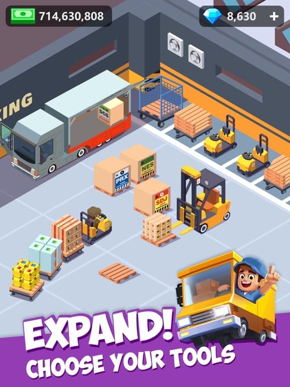 Idle Courier Tycoon screenshot 5