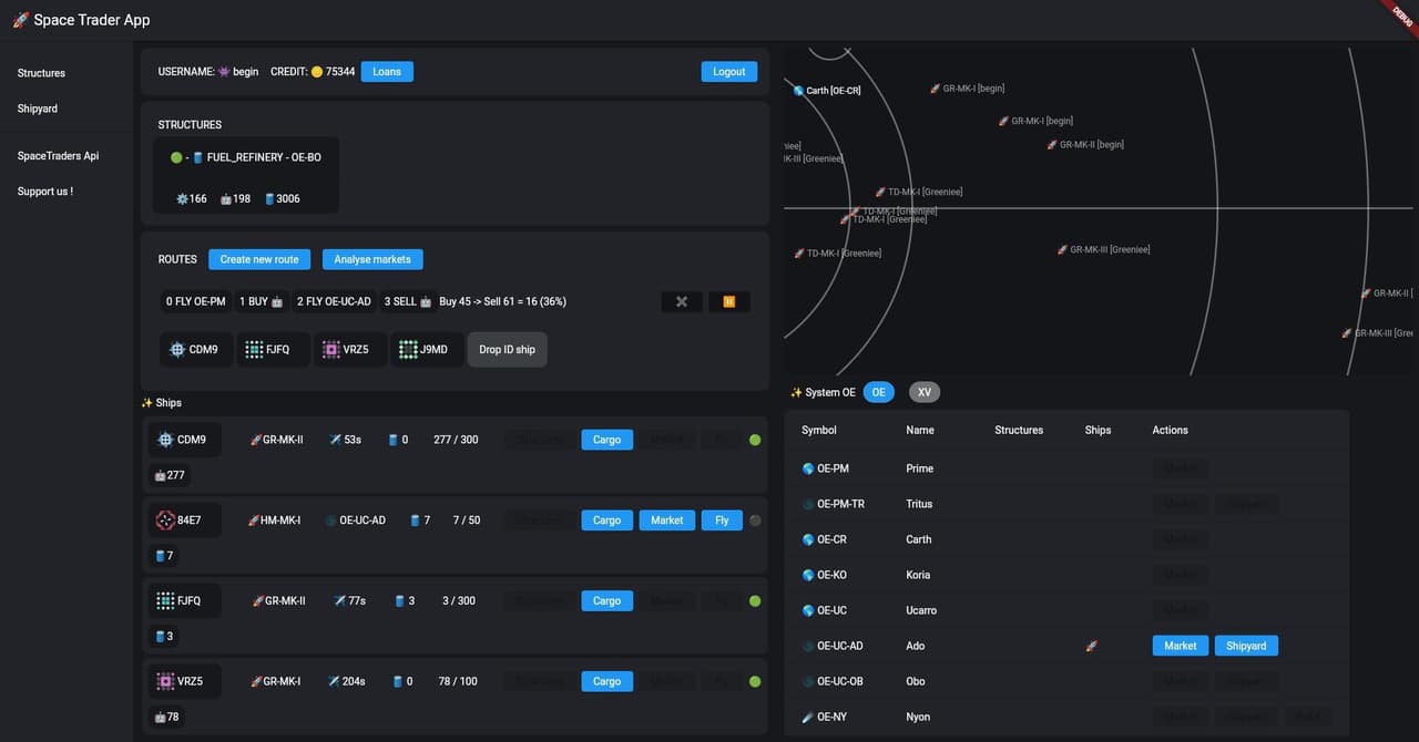 Space Traders screenshot 2