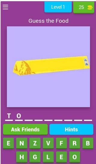 The Food Quiz Free screenshot 2