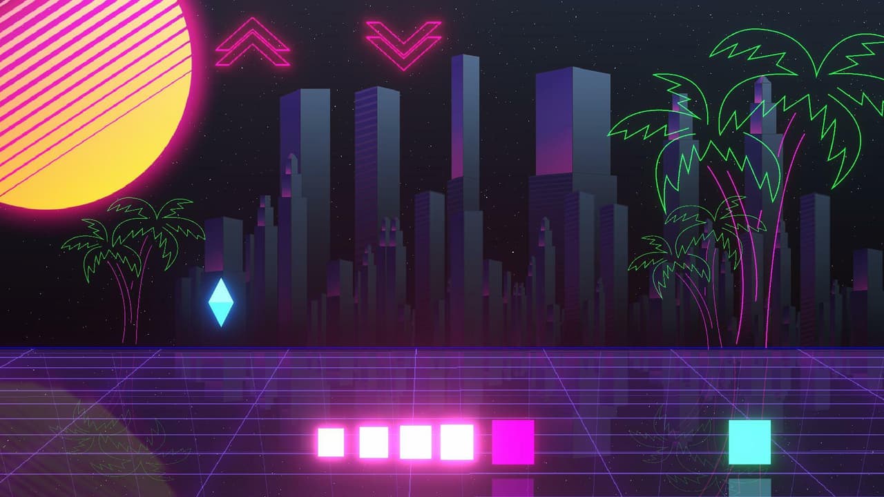 Cube Wave (itch) (Dempa) screenshot 2