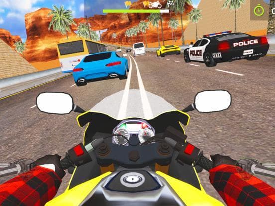 Moto Traffic Rider 3D Highway screenshot 3
