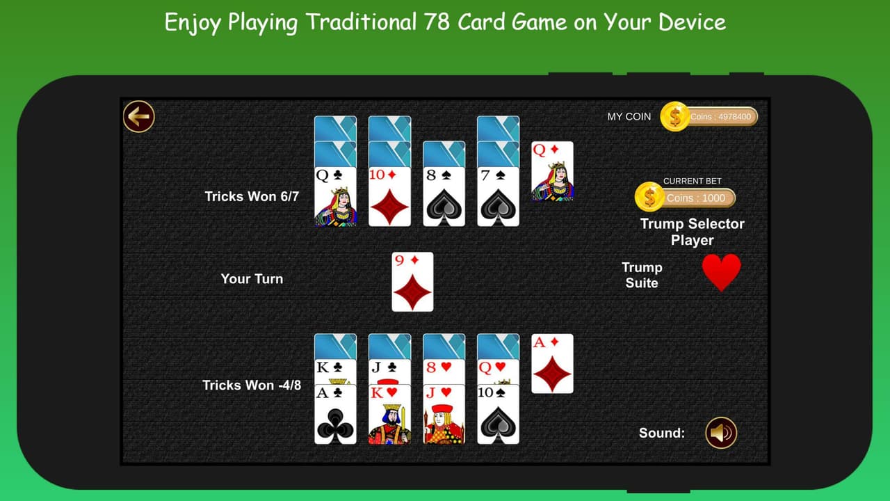 78 Card Game screenshot 6