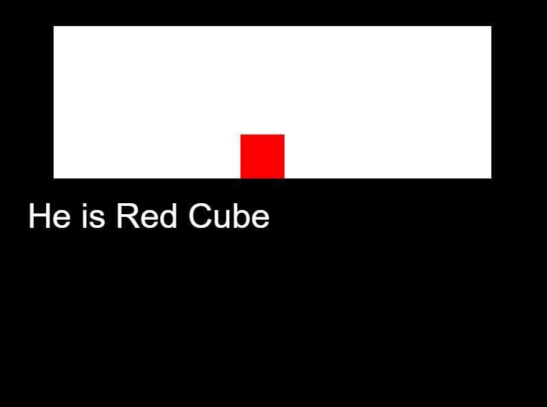 Red Cubes new adventure