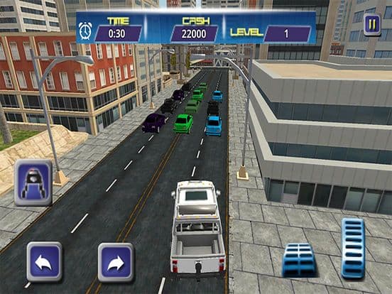 Transit Elevated Police Car Traffic Rush Cop Chase screenshot 4