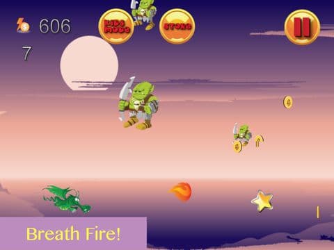 Dragon Adventures - An Infinite Action Flying Game screenshot 2