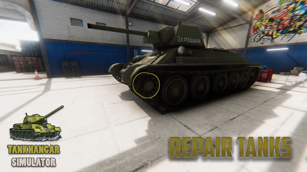 Tank Hangar Simulator screenshot 2