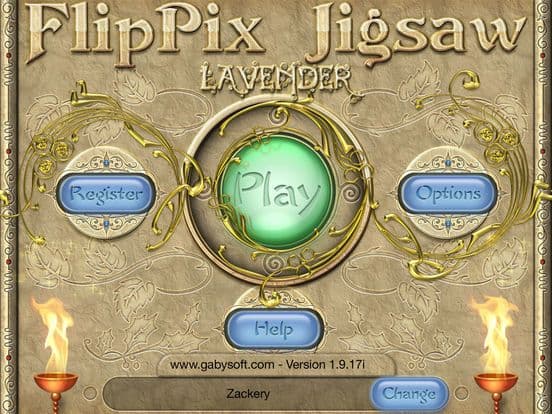 FlipPix Jigsaw - Lavender screenshot 2