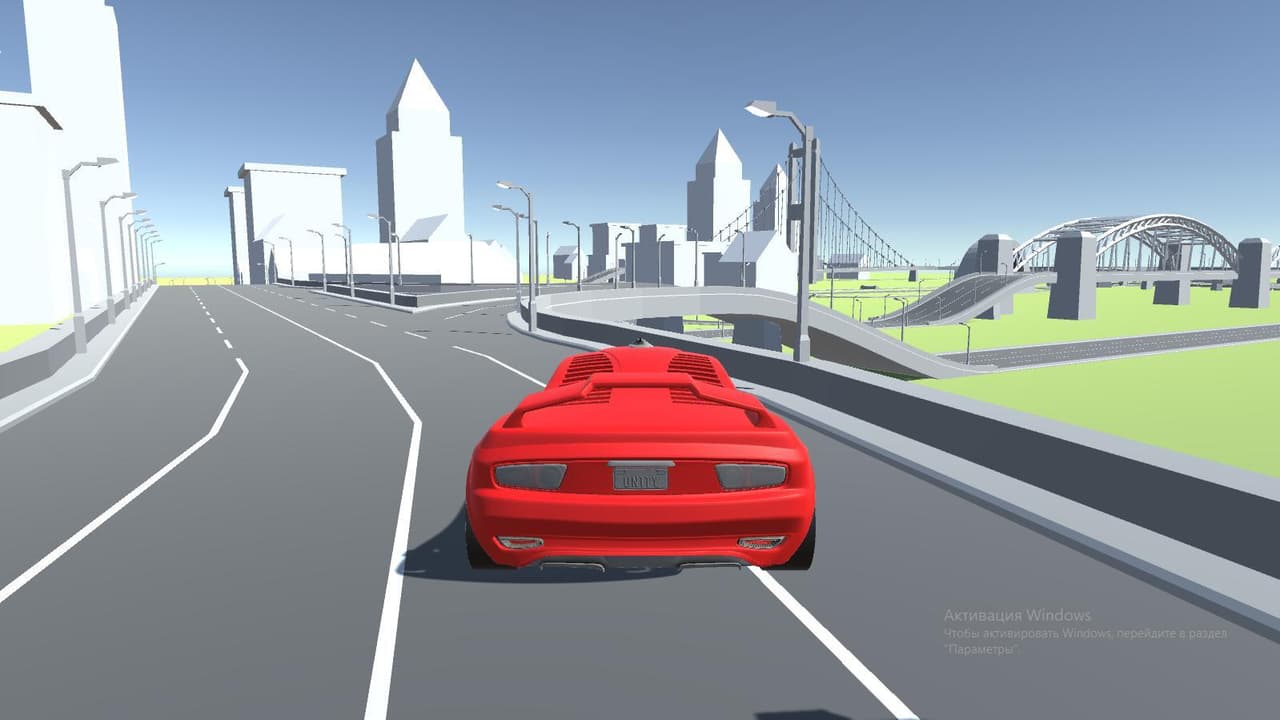 car driving demo screenshot 3