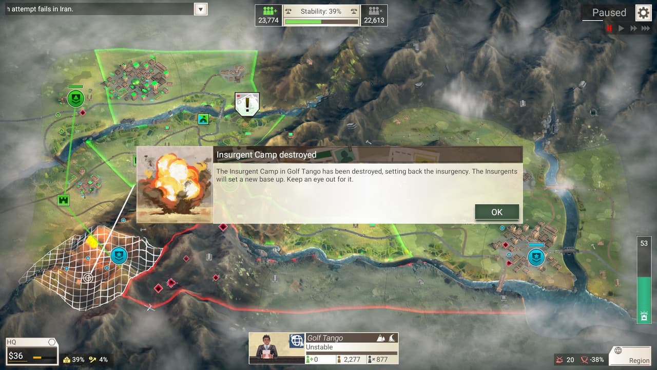 Rebel Inc: Escalation screenshot 3