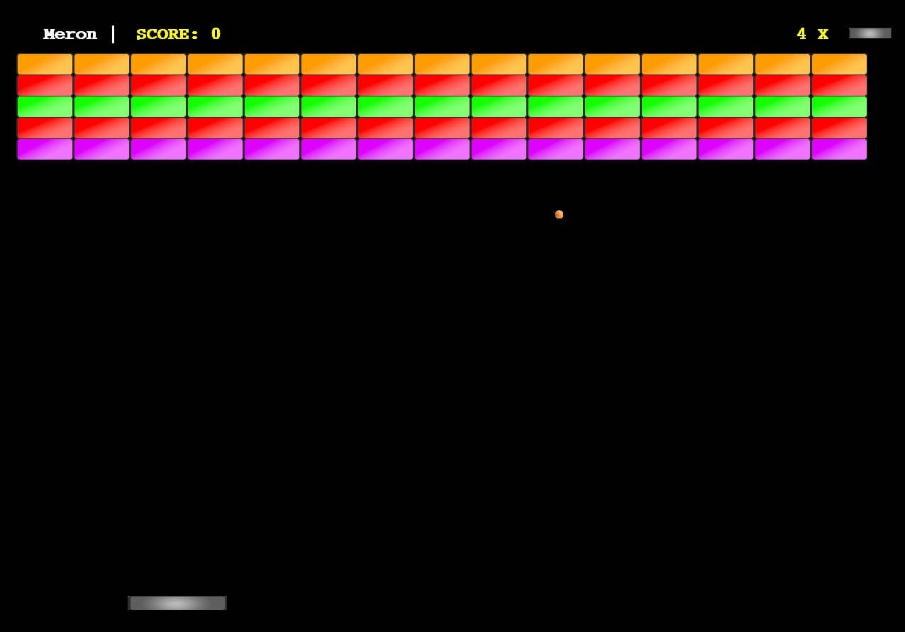 Merons Breakout Game