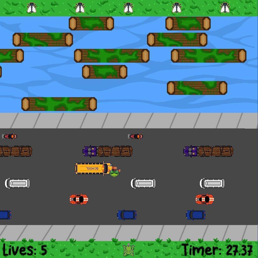 Frogger (itch) (nicorm) screenshot 5
