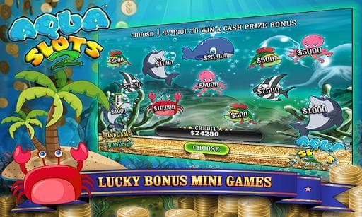 Aqua Slots 2 Treasure Island FREE screenshot 3