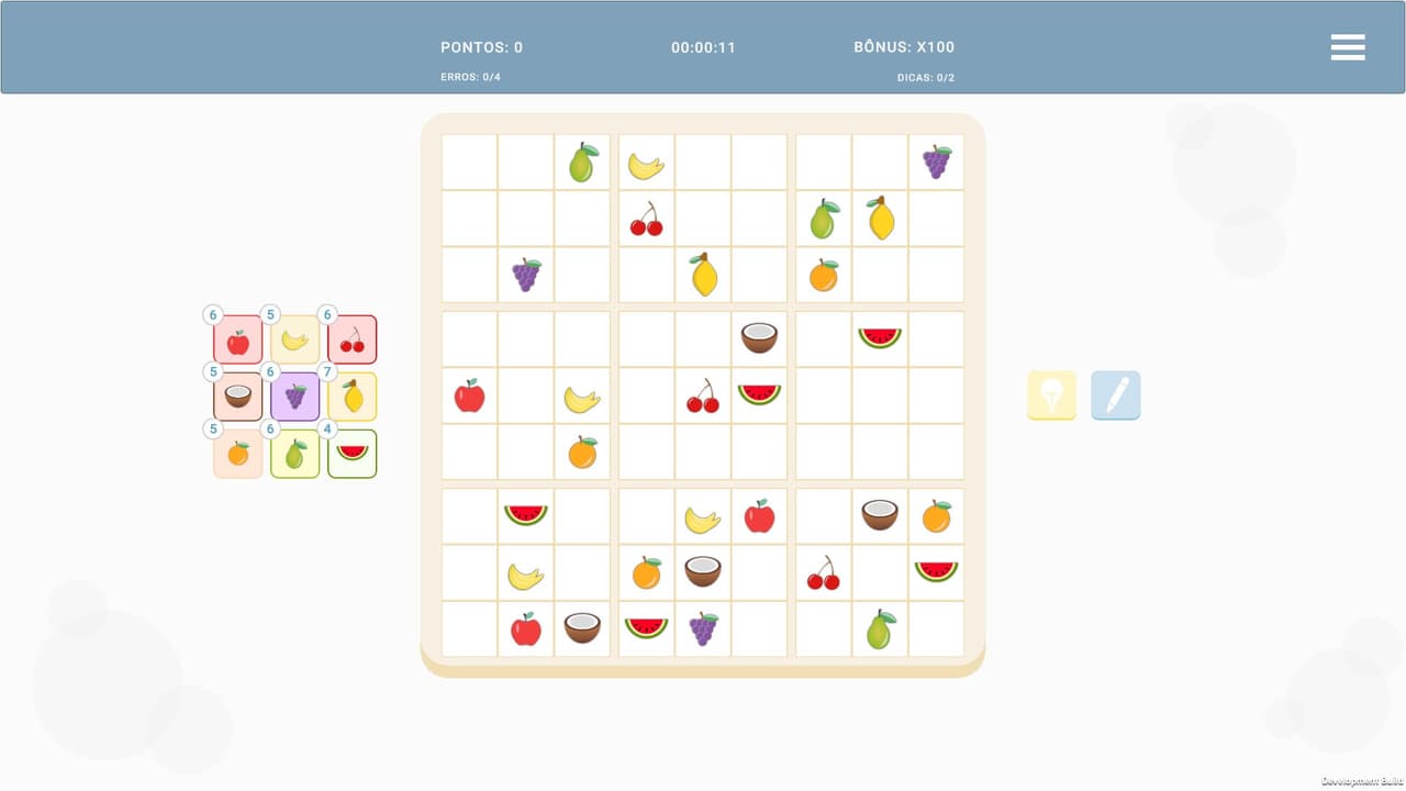 Fruit Sudoku screenshot 3