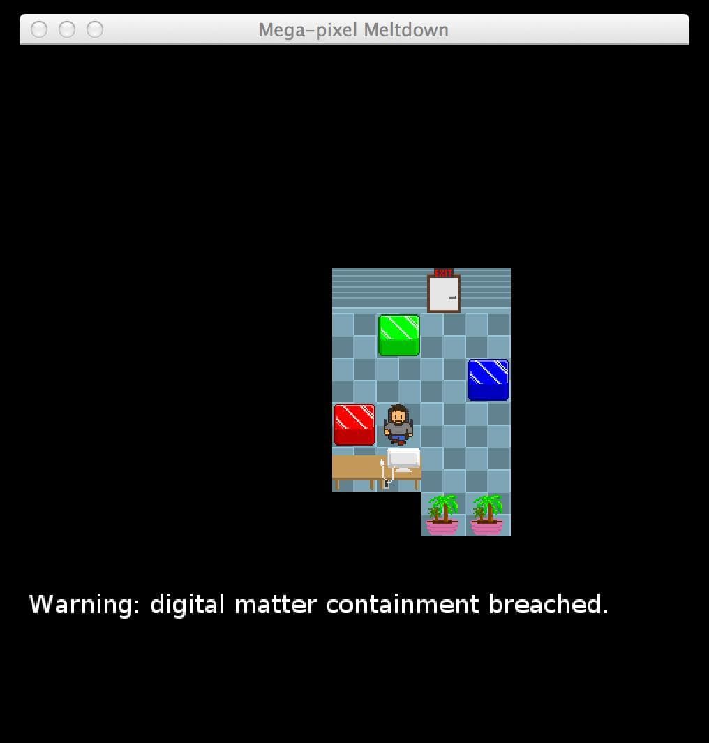 Mega-pixel Meltdown (Love Jam 2) screenshot 3